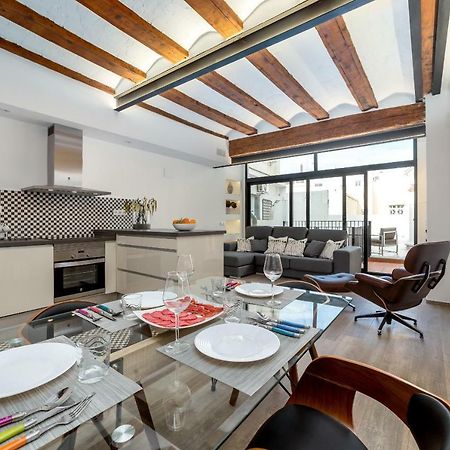 Florit Flats - Center Luxurious 1Br 1Ba Terrace Wi-Fi Ac Apartment Valencia Bagian luar foto