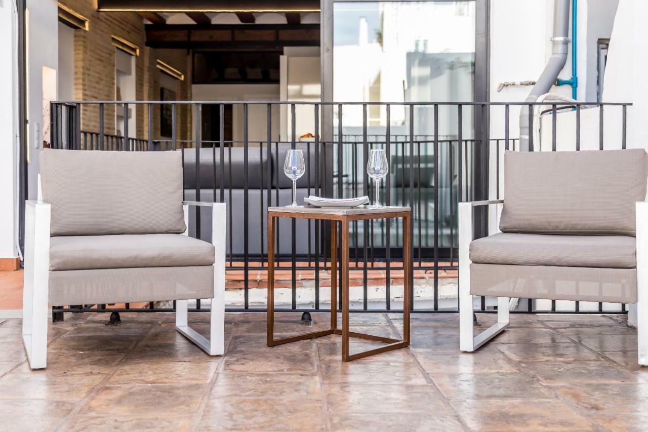 Florit Flats - Center Luxurious 1Br 1Ba Terrace Wi-Fi Ac Apartment Valencia Bagian luar foto