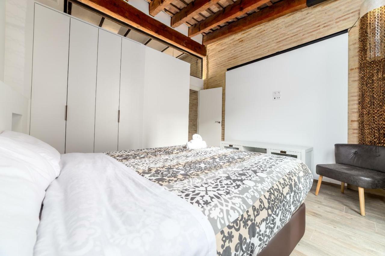 Florit Flats - Center Luxurious 1Br 1Ba Terrace Wi-Fi Ac Apartment Valencia Bagian luar foto