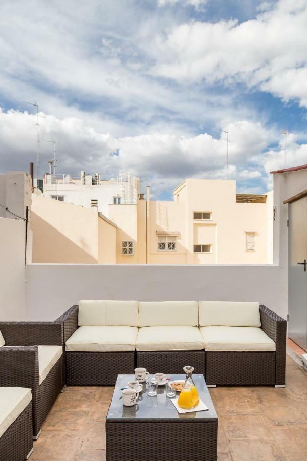 Florit Flats - Center Luxurious 1Br 1Ba Terrace Wi-Fi Ac Apartment Valencia Bagian luar foto